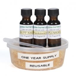 Refill Kit - $15 Deal (1-Crystal, 3 Fragrant Oils)