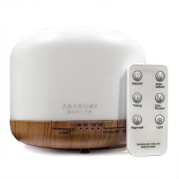 Electric Water Aroma Diffuser 500ml with Remote Control(includes 2 Fragrant Oils)