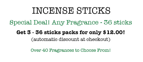 Hand Dipped incense deal