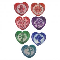 Heart Soap Stones - Incense Stand for Sticks