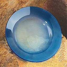 Round Blue Replacement Dish